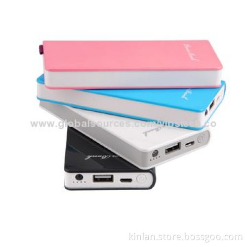 Power Bank with 6,000mAh True Capacity and 5V DC/2A Output, Used for iPhone/iPadNew